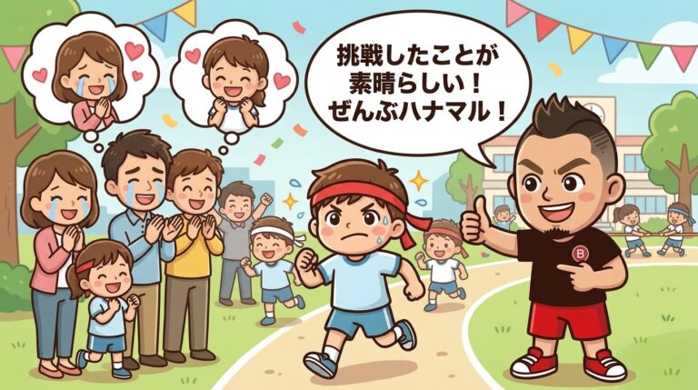【感動の保育園運動会】失敗を恐れない子が育つ！モチベーションを引き出す「全肯定の声かけ」とは？