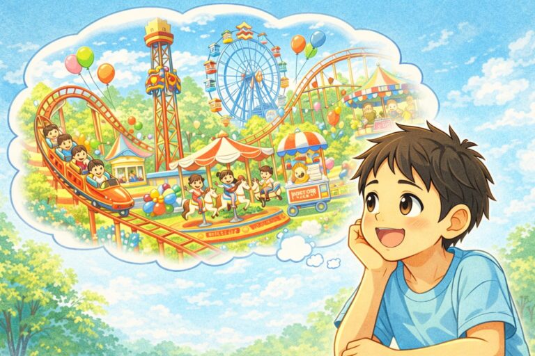 男の子ママ必見！男の子の頭の中は、だいたい遊園地です