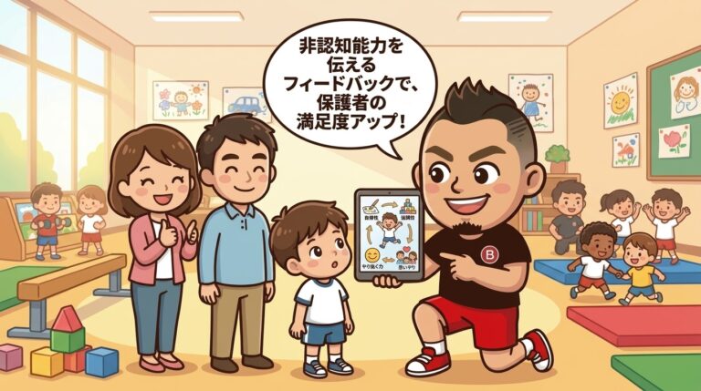 【保育園・幼稚園】保護者の満足度が跳ね上がる！子どもの「非認知能力」を伝えるフィードバック術