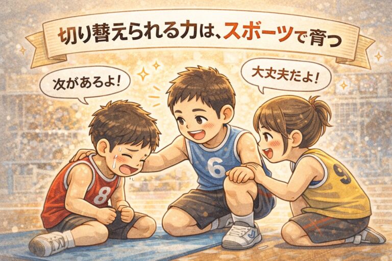 「切り替えられる力」は、スポーツで育つ