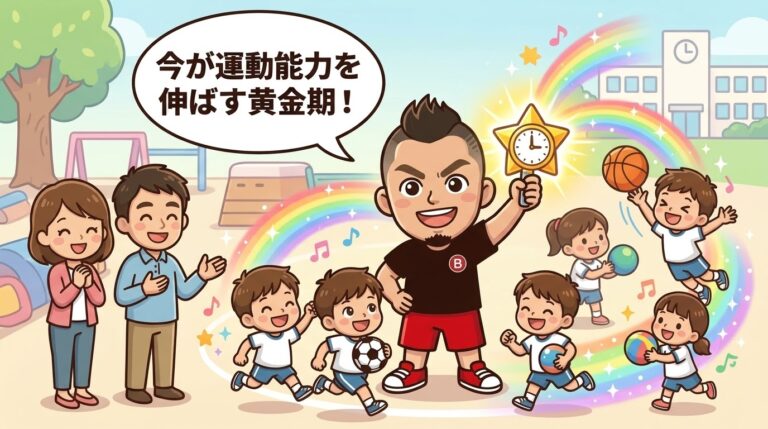 【一生に一度の黄金期】ゴールデンエイジとは？子どもの運動能力が劇的に伸びる「プレ時期」と正しい過ごし方