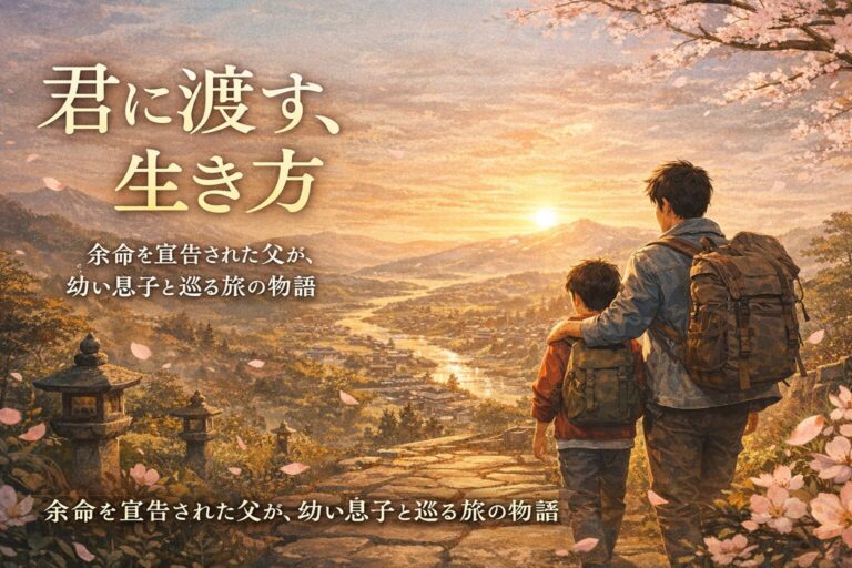「『また来年』は当たり前じゃなかった――父と息子の物語を綴りました」