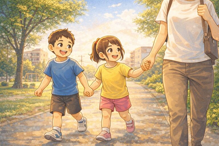 子どもたち、歩いていますか？足りない“歩く量”が未来を変える