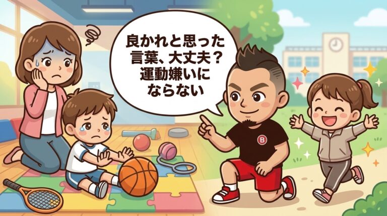 【親の関わり】良かれと思ってやってない？子どもの「運動嫌い」を生む無意識のNG言動3選