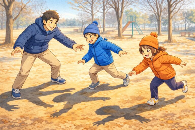 寒い冬だからこそおすすめ！親子でできる公園あそび5選（体がポカポカ編）