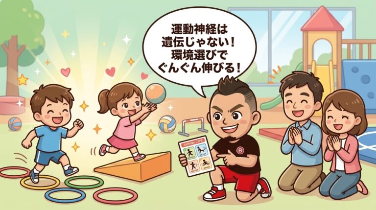 【運動神経は遺伝じゃない】我が子の可能性を劇的に伸ばす「習い事・環境」の選び方5選
