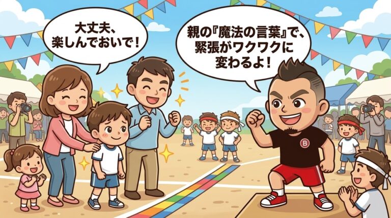 本番に強い子どもに育てる！運動会で緊張をほぐす「魔法の言葉」と親の役割