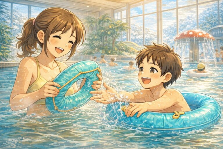 寒い冬こそ温水プールが最高！親子で行ける関東おすすめ温水プール5選