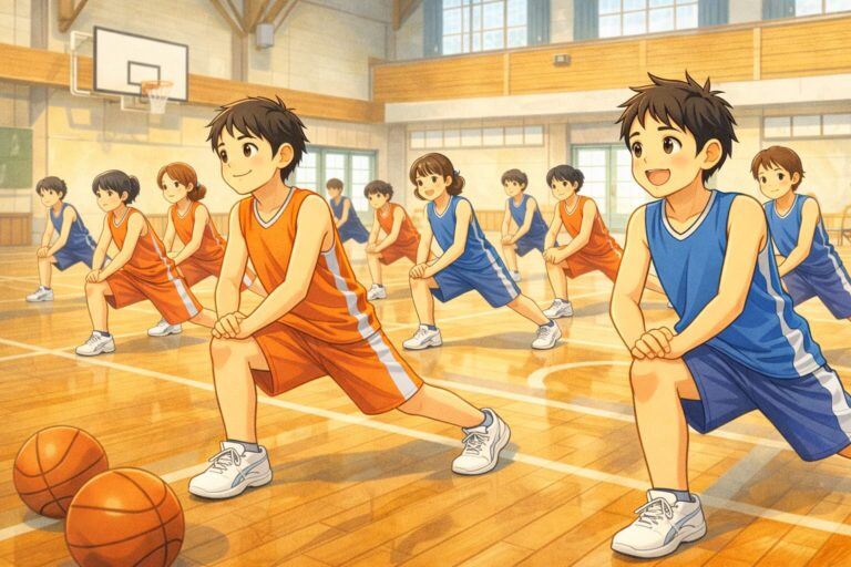 ミニバスの準備運動、軽く見ないでほしい理由｜ケガ予防だけじゃない大切な力