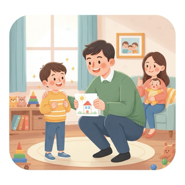 【木曜日】「すごいね」はもう卒業！子どもの自己肯定感を劇的に高める「動詞の褒め方」の秘密