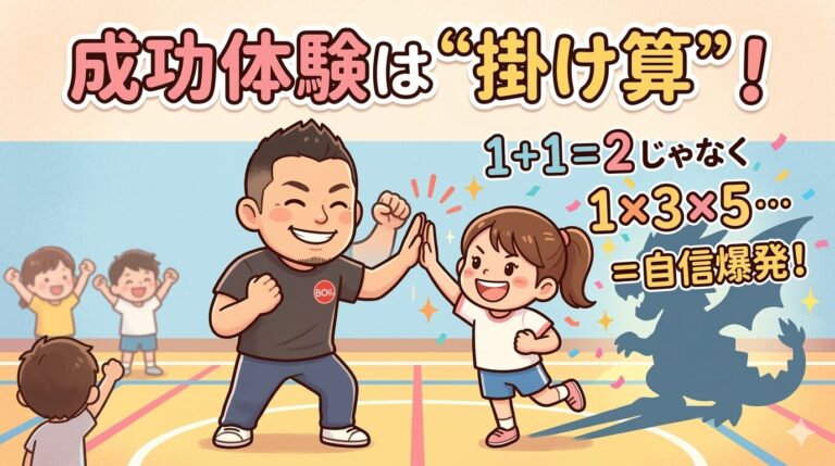 成功体験は「足し算」じゃない！子どもの自信が爆発する「掛け算」の法則