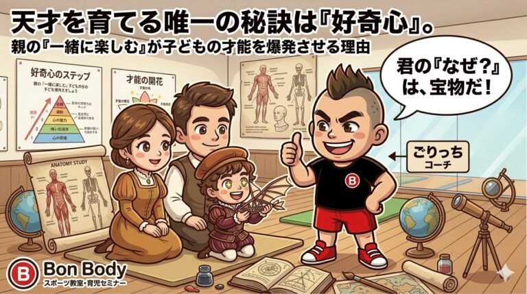 天才を育てる唯一の秘訣は「好奇心」。親の「一緒に楽しむ」が子どもの才能を爆発させる理由
