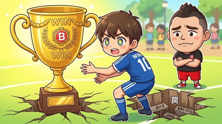 &nbsp;【子育ての罠】なぜ「勝つこと」を目標にすると、子どもの努力はサボり始めるのか？