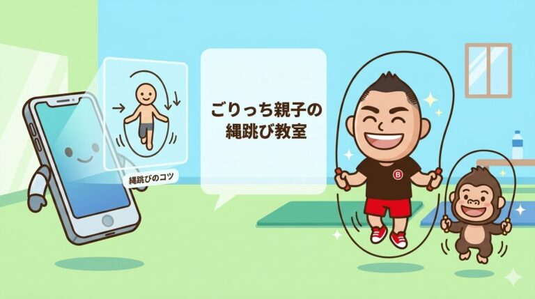 &nbsp;【運動能力・習慣】やり方はAIが教えてくれる。でも「運動を続ける習慣」は親にしか作れない理由