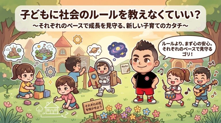 &nbsp;「社会に出たら通用しない」はまだ早い！子どもにルールを押し付ける前に大人が知っておくべき“練習”の正解