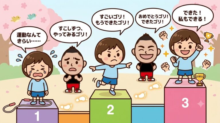 &nbsp;【自己肯定感】「できない」が「できた！」に変わる！わが子の才能を爆発させるスモールステップの法則
