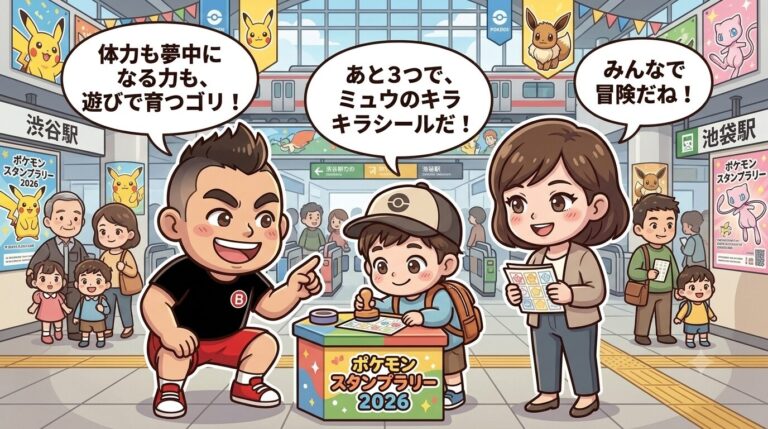 【公式LINE連動】目指せ9駅＋α！ごりっちファミリーが挑む「14時間スタンプラリー大冒険」へ出発！